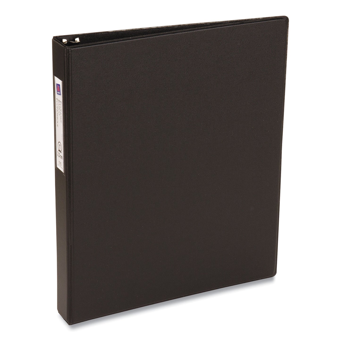 Avery Economy Non-View Binder with Round Rings, 3 Rings, 1" Capacity, 11 x 8.5, Black, (4301) (04301)