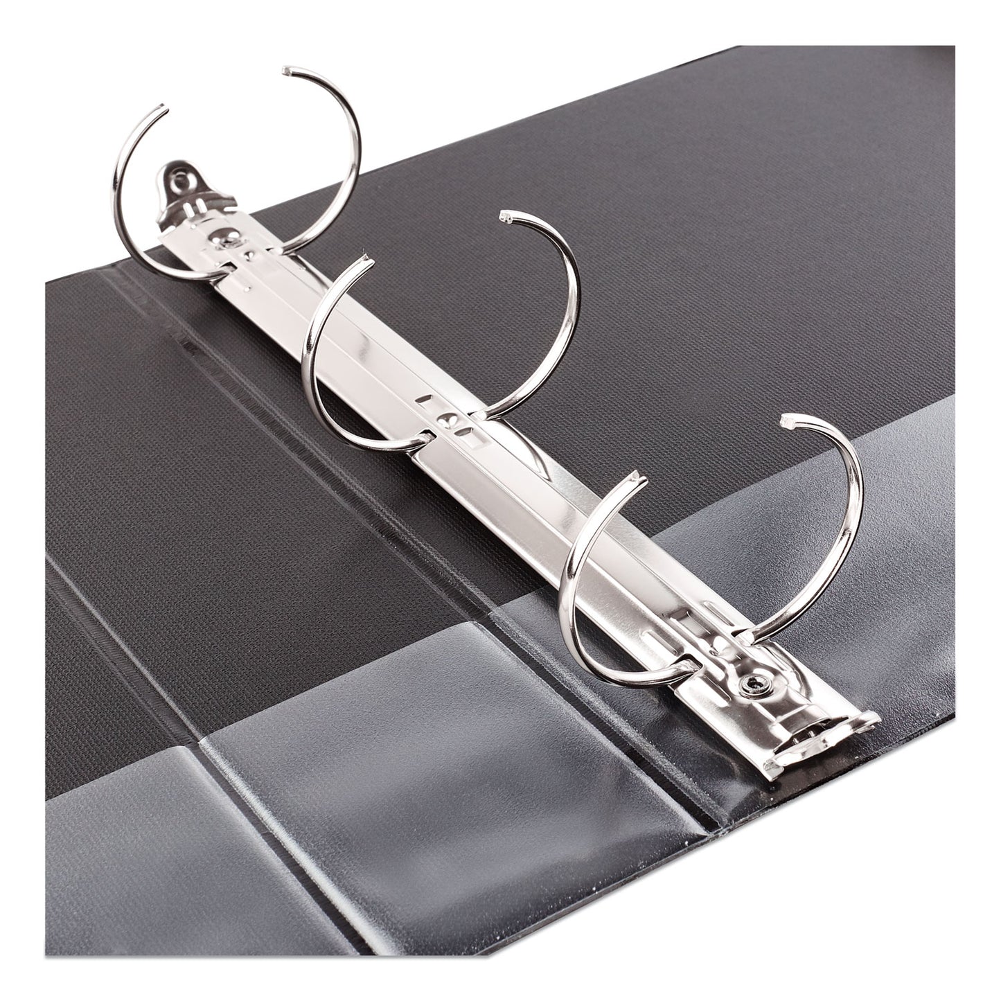 Avery Economy Non-View Binder with Round Rings, 3 Rings, 2" Capacity, 11 x 8.5, Black, (3501) (03501)