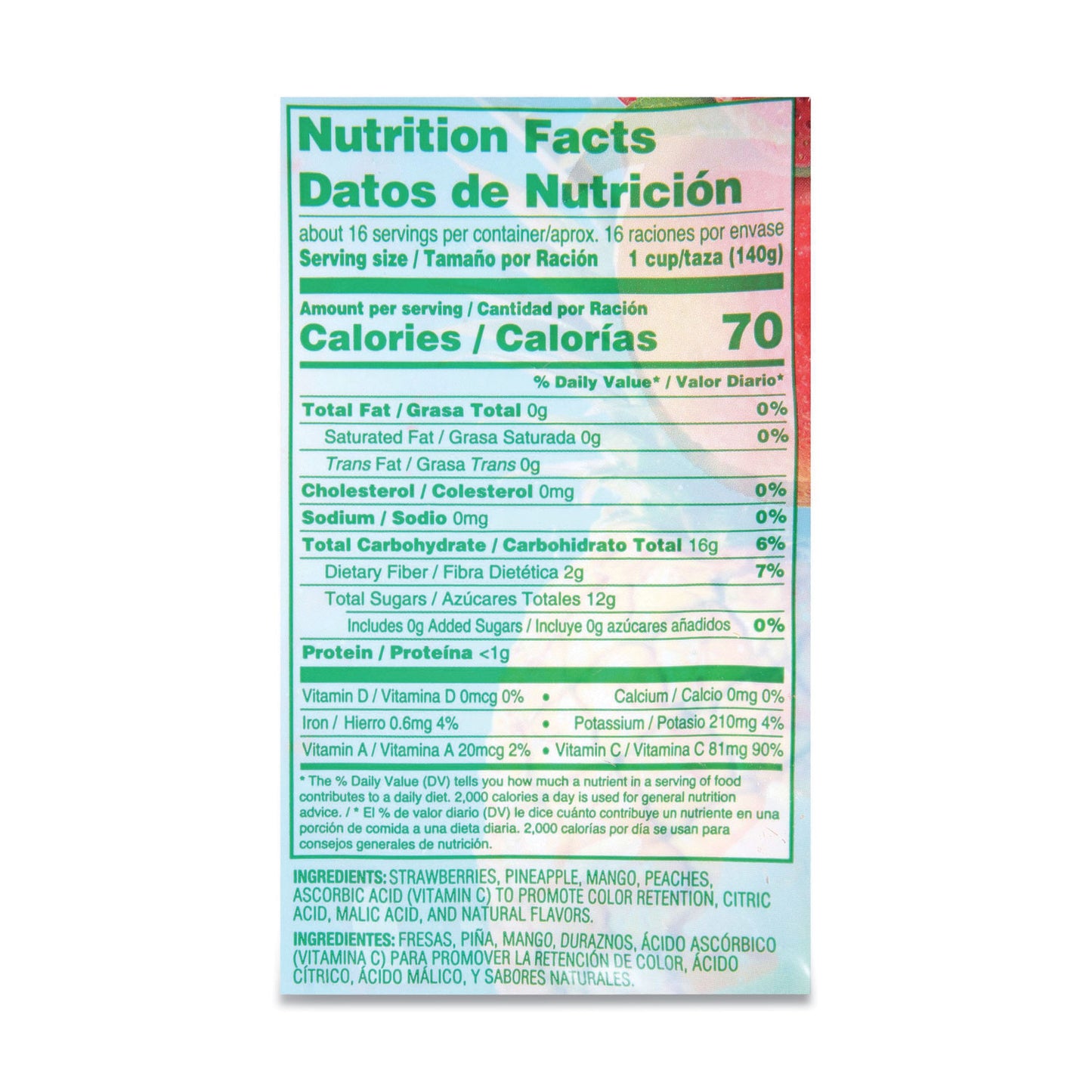 Dole Frozen Mixed Fruit, 5 lb Bag (90300157)