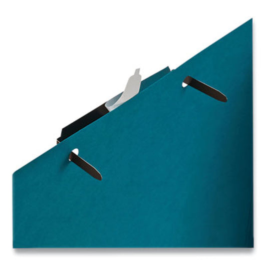 Officemate Self-Adhesive Two-Prong Folder Fastener Bases, 1" Capacity, 2.75" Center to Center, Brown, 100/Box (99875)