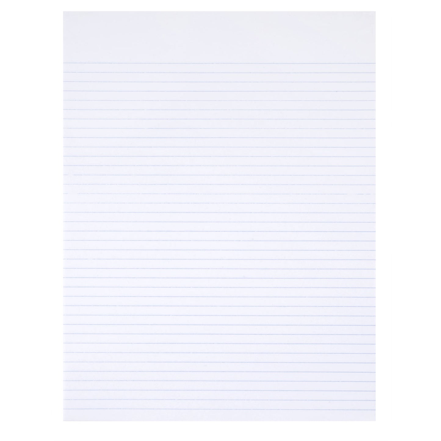 AbilityOne 7530015167581, SKILCRAFT Writing Pad, Narrow Rule, 100 White 8.5 x 11 Sheets, Dozen