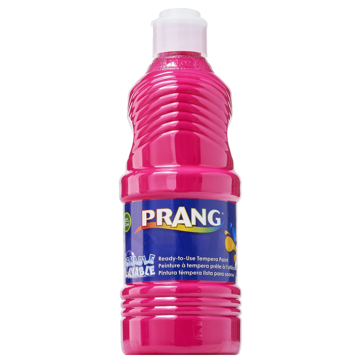 Prang Washable Paint, Magenta, 16 oz Dispenser-Cap Bottle (X10710)