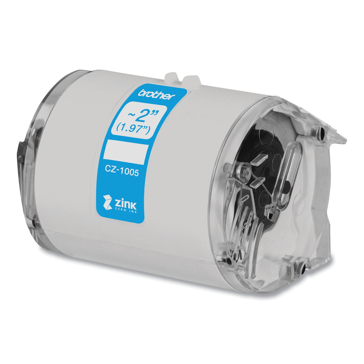 Brother CZ Roll Cassette, 1.97" x 16.4 ft, White (CZ1005)