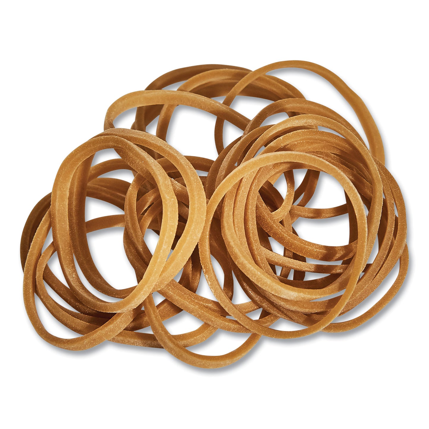 Universal Rubber Bands, Size 10, 0.04" Gauge, Beige, 1 lb Box, 3,400/Pack (00110)