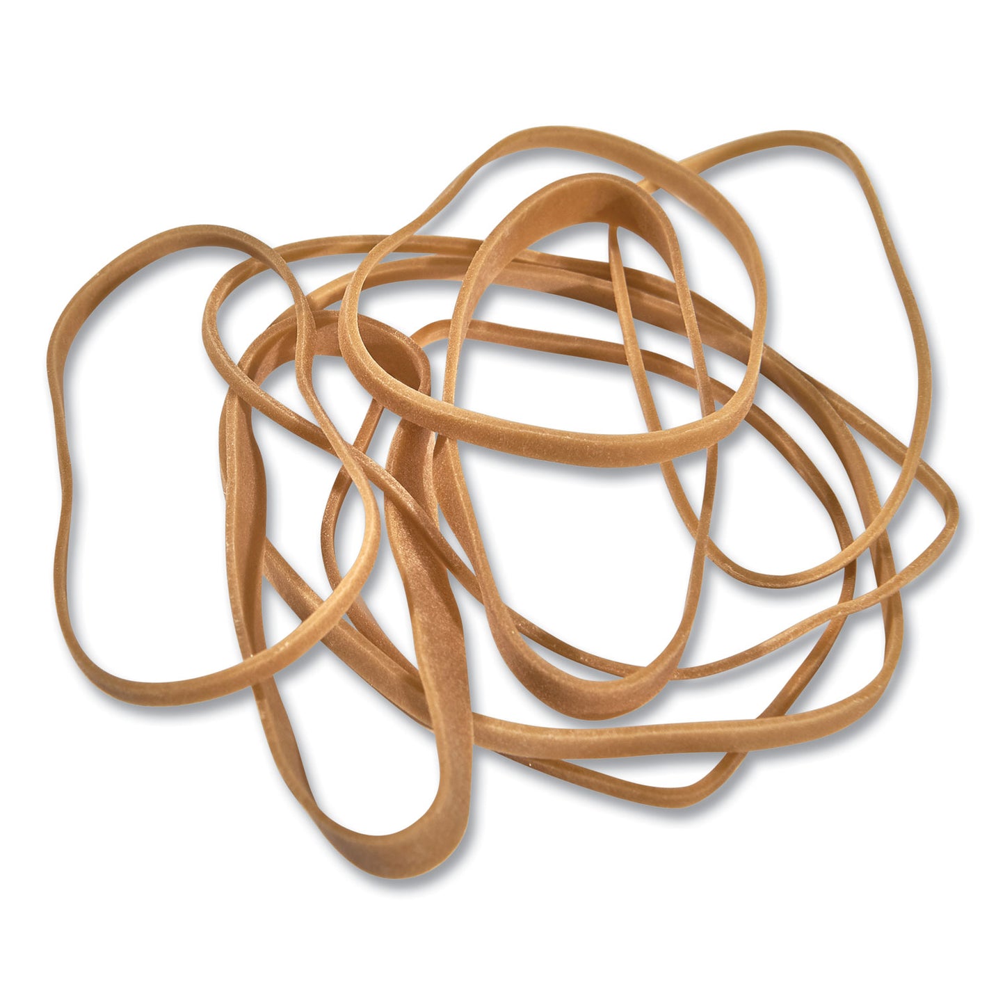 Universal Rubber Bands, Size 54 (Assorted), Assorted Gauges, Beige, 4 oz Box (00454)