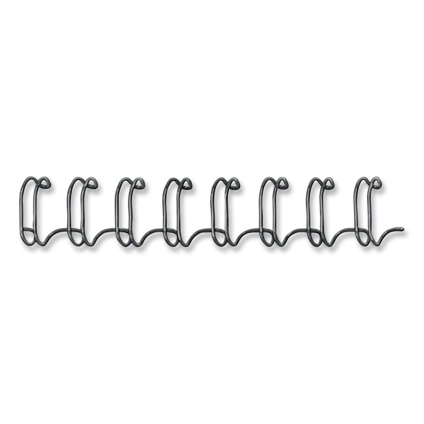 Fellowes Wire Bindings, 1/4" Diameter, 35 Sheet Capacity, Black, 25/Pack (52539)