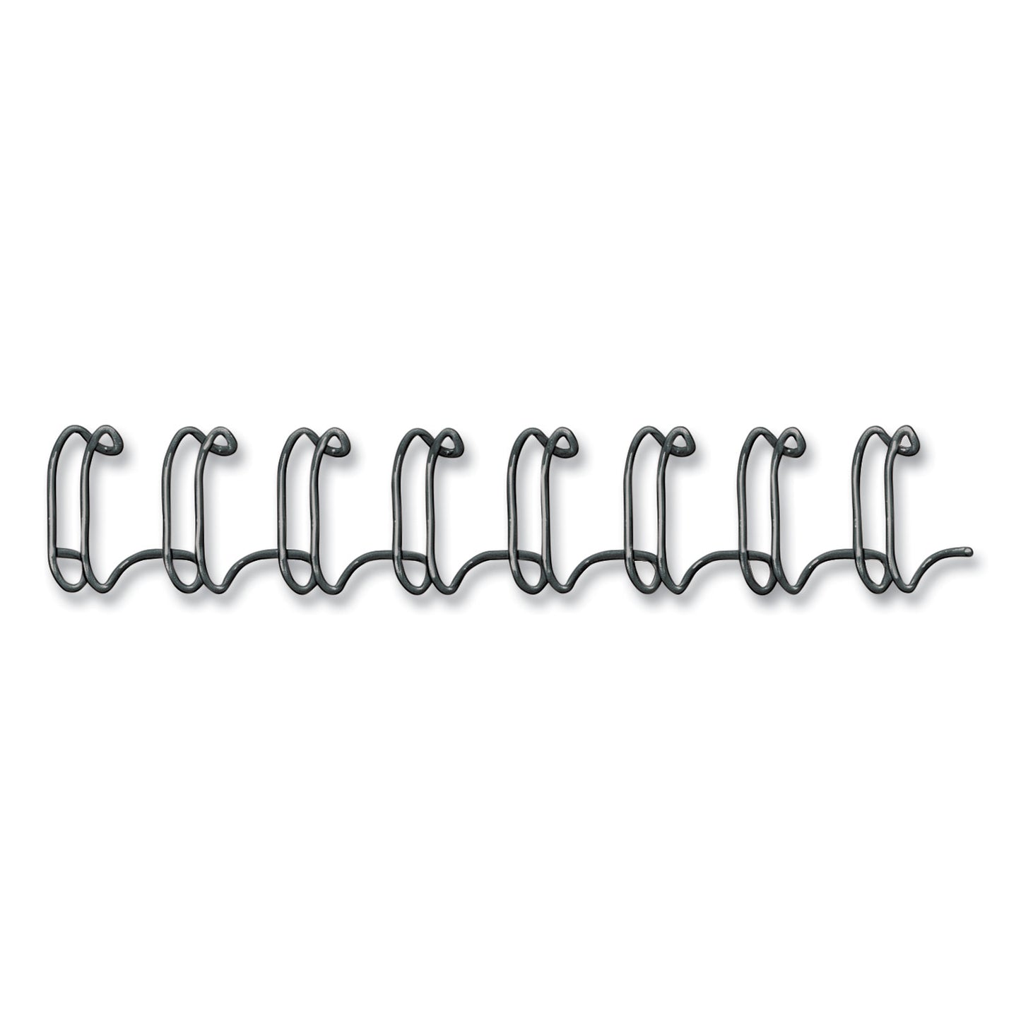 Fellowes Wire Bindings, 1/2" Diameter, 100 Sheet Capacity, Black, 25/Pack (5255401)