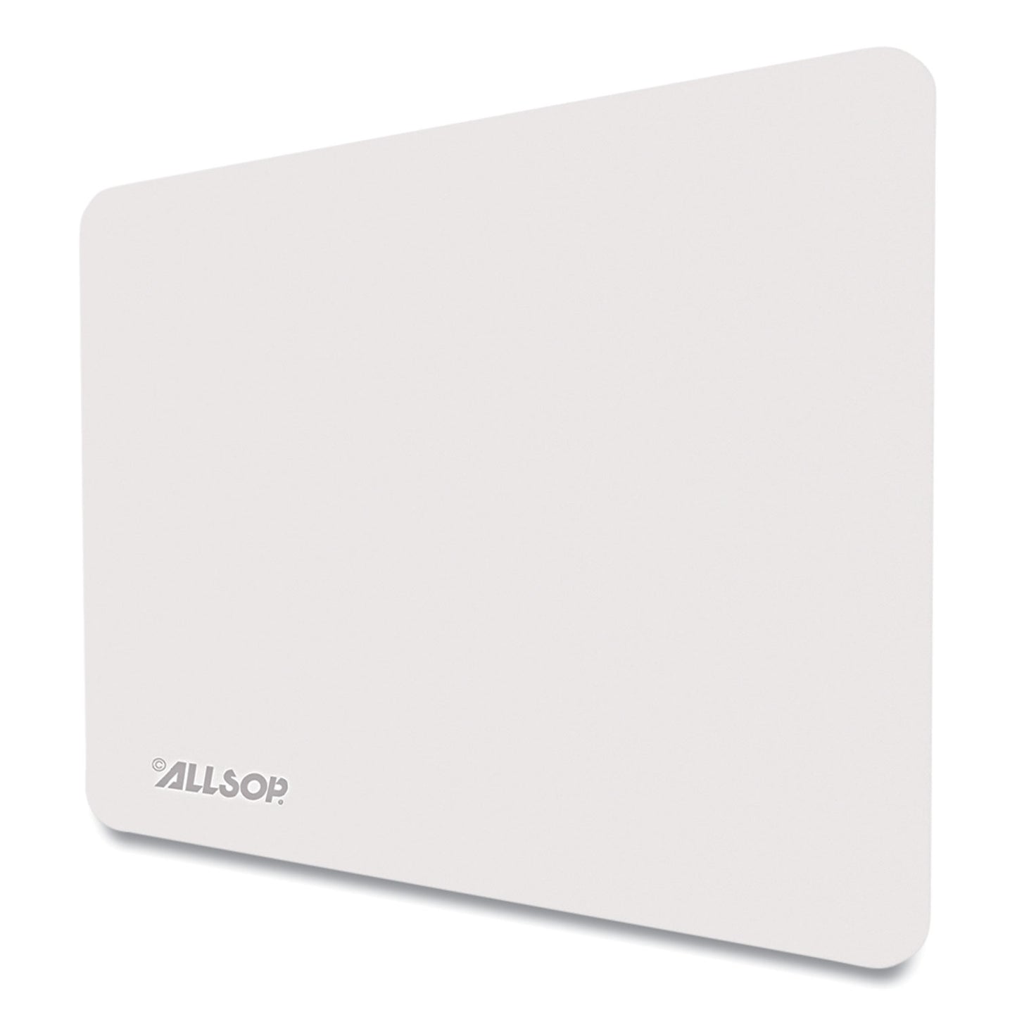 Allsop Accutrack Slimline Mouse Pad, 8.75 x 8, Silver (30202)