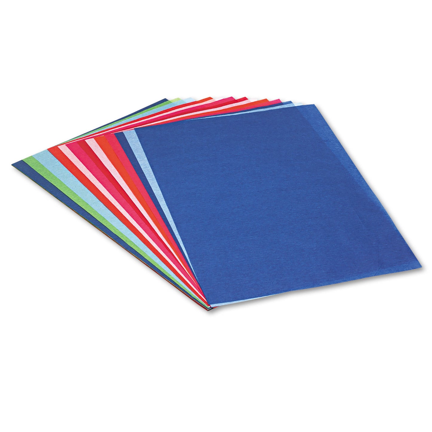 Pacon Spectra Art Tissue, 23 lb Tissue Weight, 12 x 18, Assorted, 50/Pack (58520)