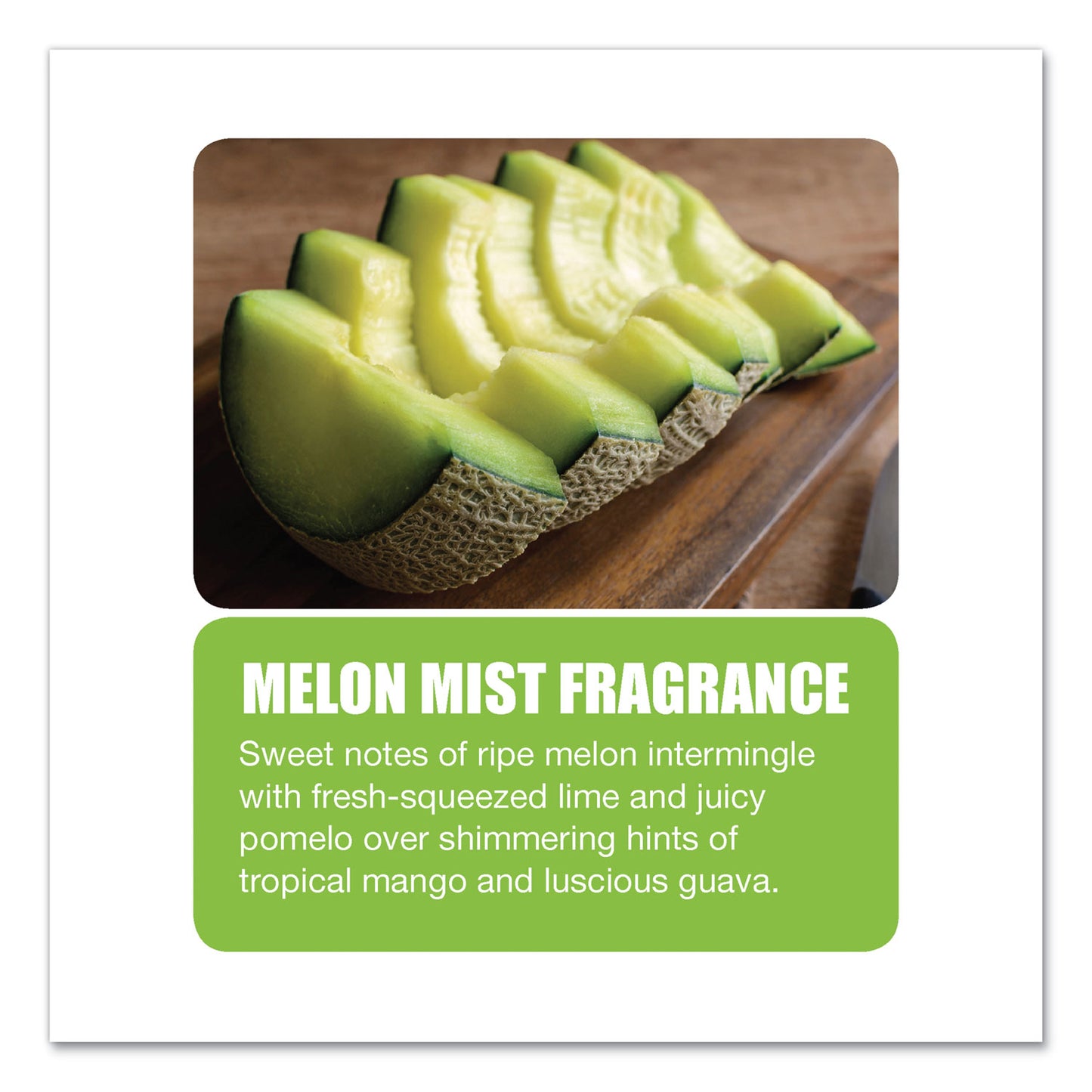 Big-D Diamond 3D Urinal Screen, Melon Mist Scent, Clear, 10/Pack, 6 Packs/Carton (621CT)