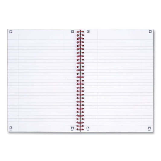 Red Hardcover Twinwire Notebooks, SCRIBZEE Compatible, 1-Subject, Wide/Legal Rule, Black Cover, (70) 9.88 x 6.88 Sheets (400110532)