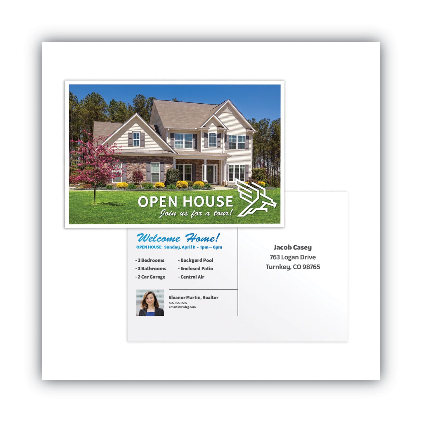 MACO Unruled Microperforated Laser/Inkjet Post Cards, 4 x 6, White, 100 Cards, 2 Cards/Sheet, 50 Sheets/Box (ML8575)