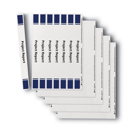 Avery Binder Spine Inserts, 1" Spine Width, 8 Inserts/Sheet, 5 Sheets/Pack (89103)