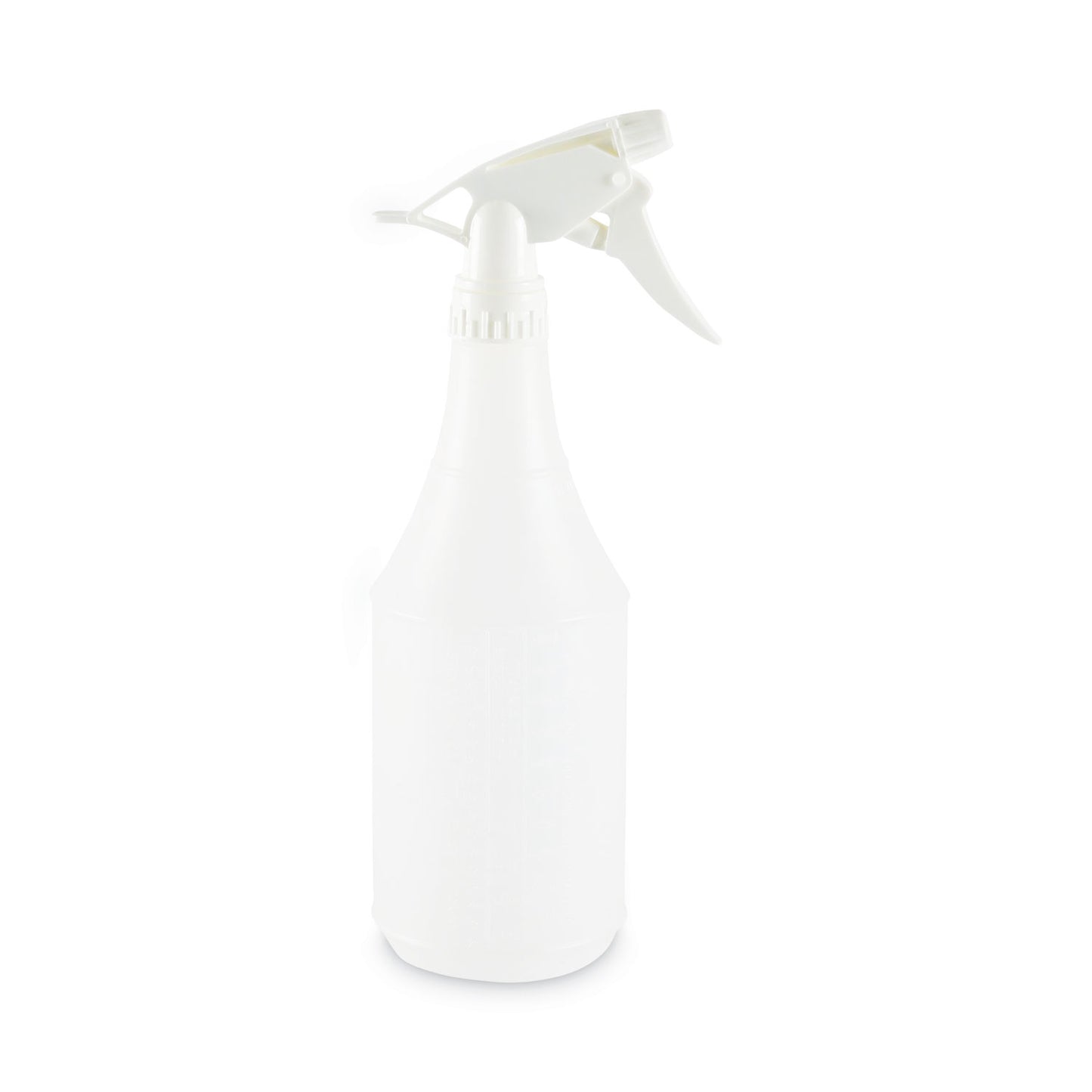 Boardwalk Embossed Spray Bottle, 24 oz, Clear, 24/Carton (00024)