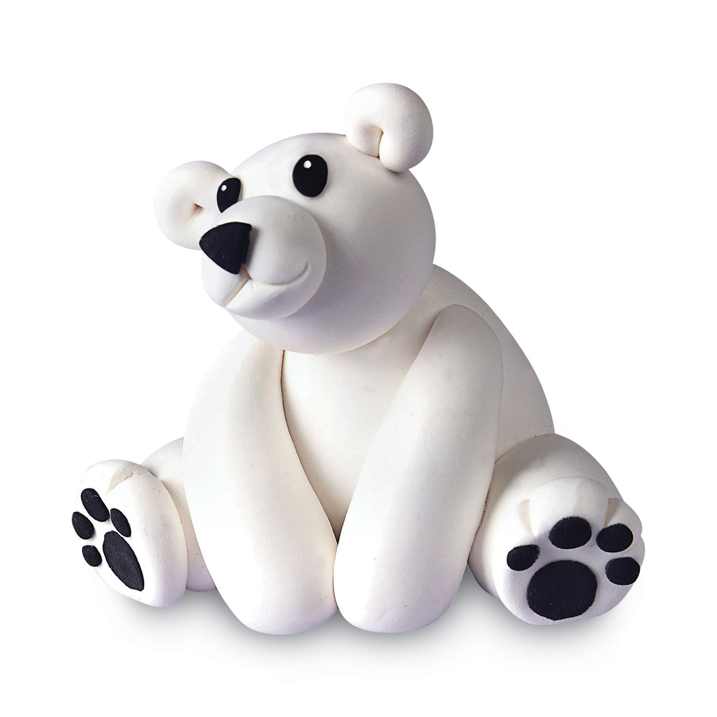 Crayola Model Magic Modeling Compound, 8 oz Packs, 12 Packs, White, 6 lbs (574418)