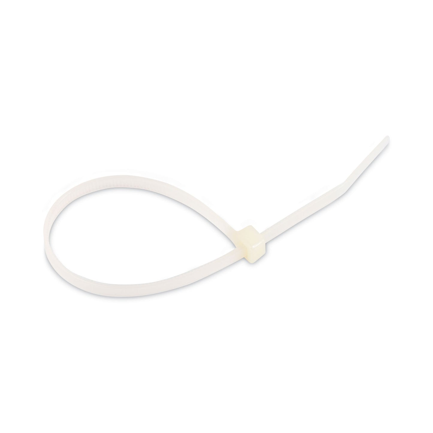 Tatco Nylon Cable Ties, 8 x 0.19, 50 lb, Natural, 1,000/Pack (22200)