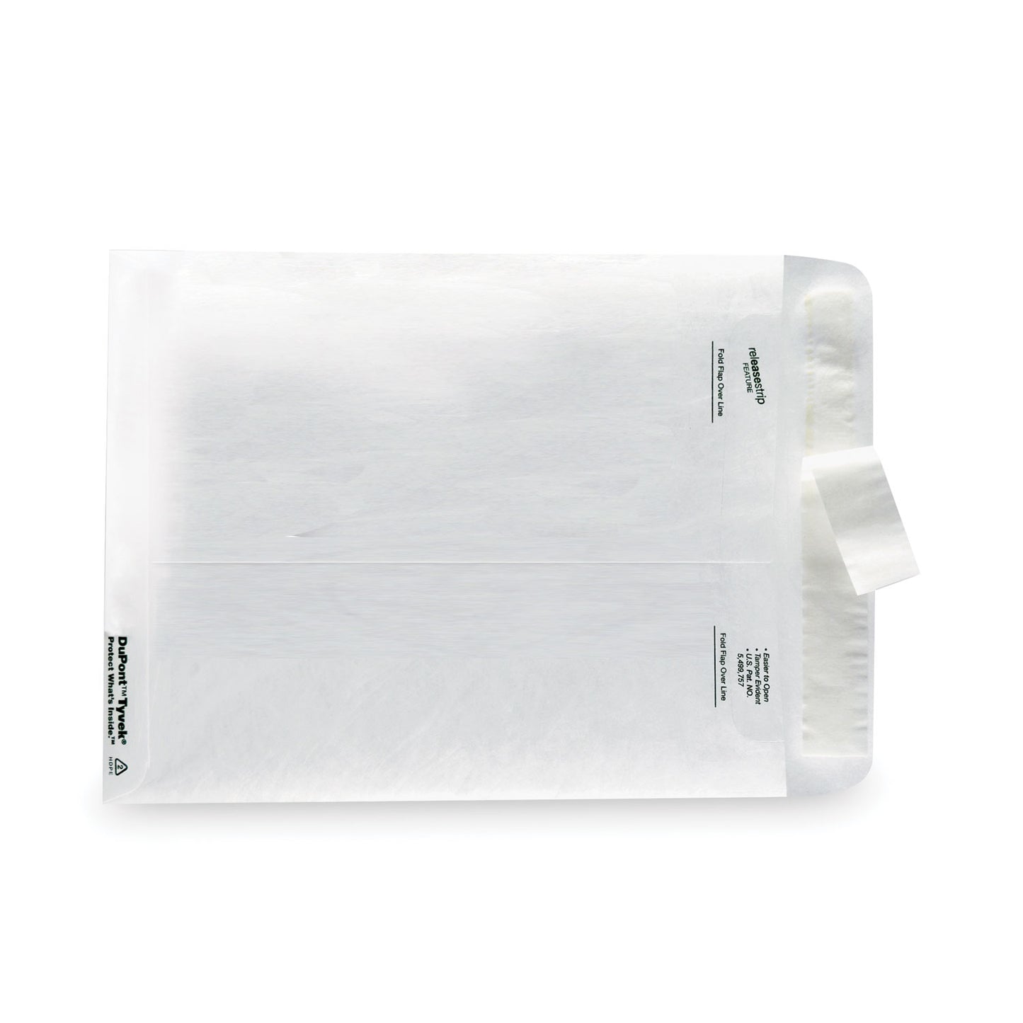 Survivor Lightweight 14 lb Tyvek Catalog Mailers, #10 1/2, Square Flap, Redi-Strip Adhesive Closure, 9 x 12, White, 50/Box (R1462)