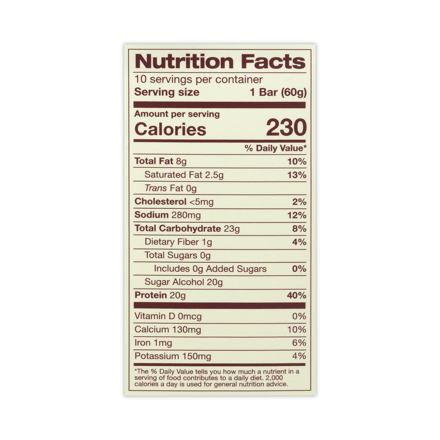thinkThin High Protein Bars, Creamy Peanut Butter, 2.1 oz Bar, 10 Bars/Carton (30700113)