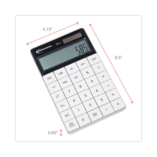 Innovera 15973 Large Button Calculator, 12-Digit LCD