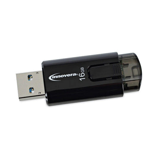 Innovera USB 3.0 Flash Drive, 16 GB, 3/Pack (82316)