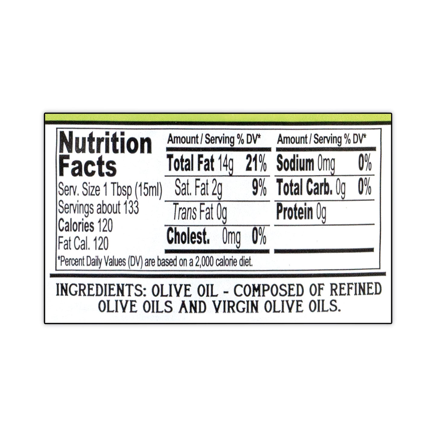 Bertolli Extra Light Tasting Olive Oil, 2 L Bottle (22000804)