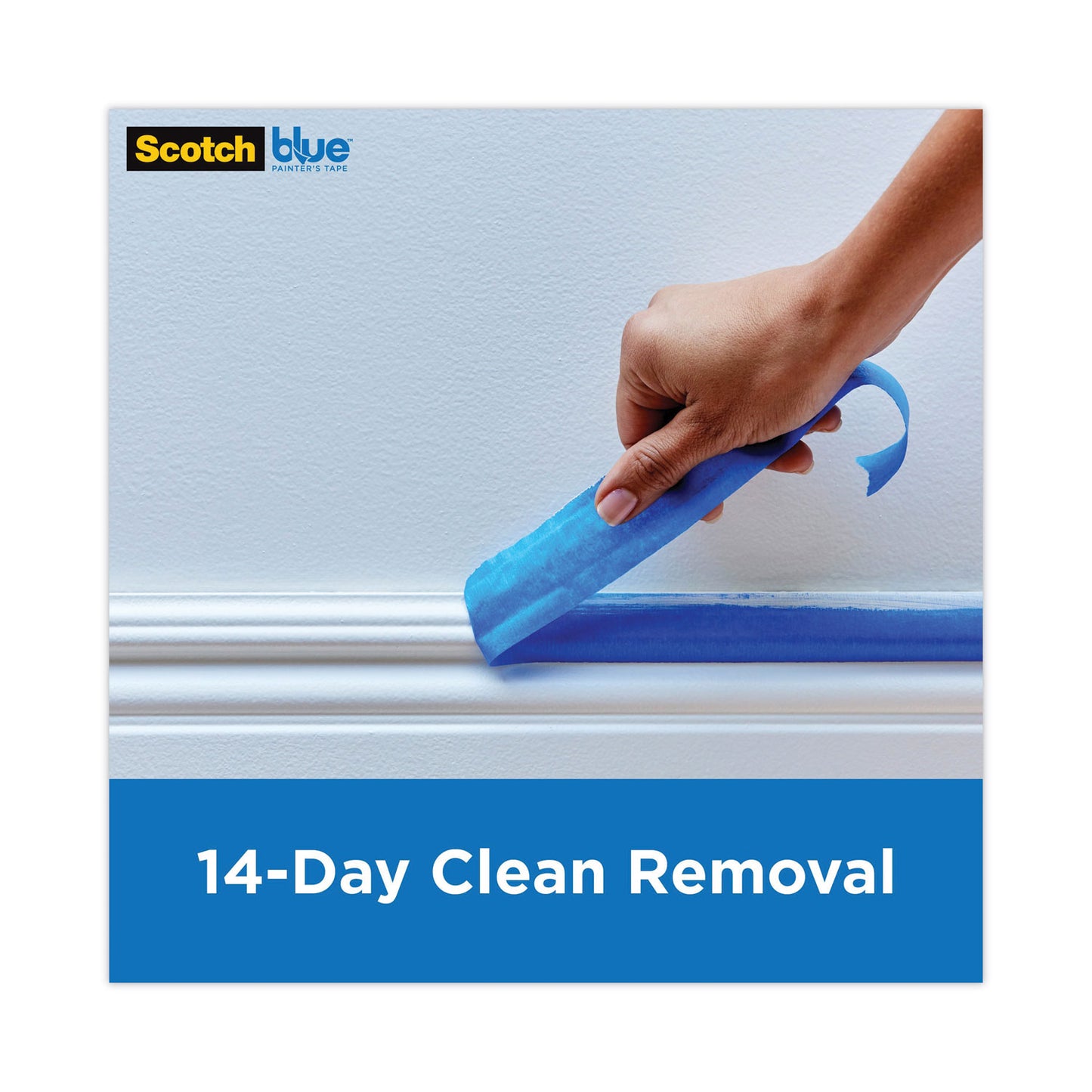 ScotchBlue Original Multi-Surface Painter's Tape, 3" Core, 0.94" x 60 yds, Blue (209024A)