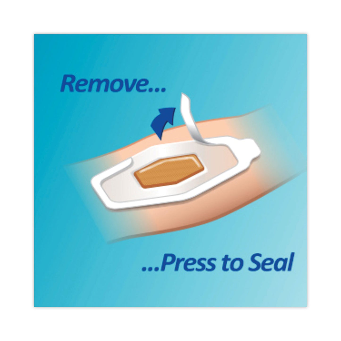 Nexcare Waterproof, Clear Bandages, Assorted Sizes, 50/Box (43250)