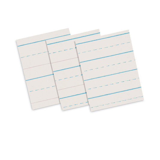 Pacon Multi-Program Handwriting Paper, 30 lb Bond Weight, 5/8" Long Rule, Two-Sided, 8.5 x 11, 500/Pack (2692)