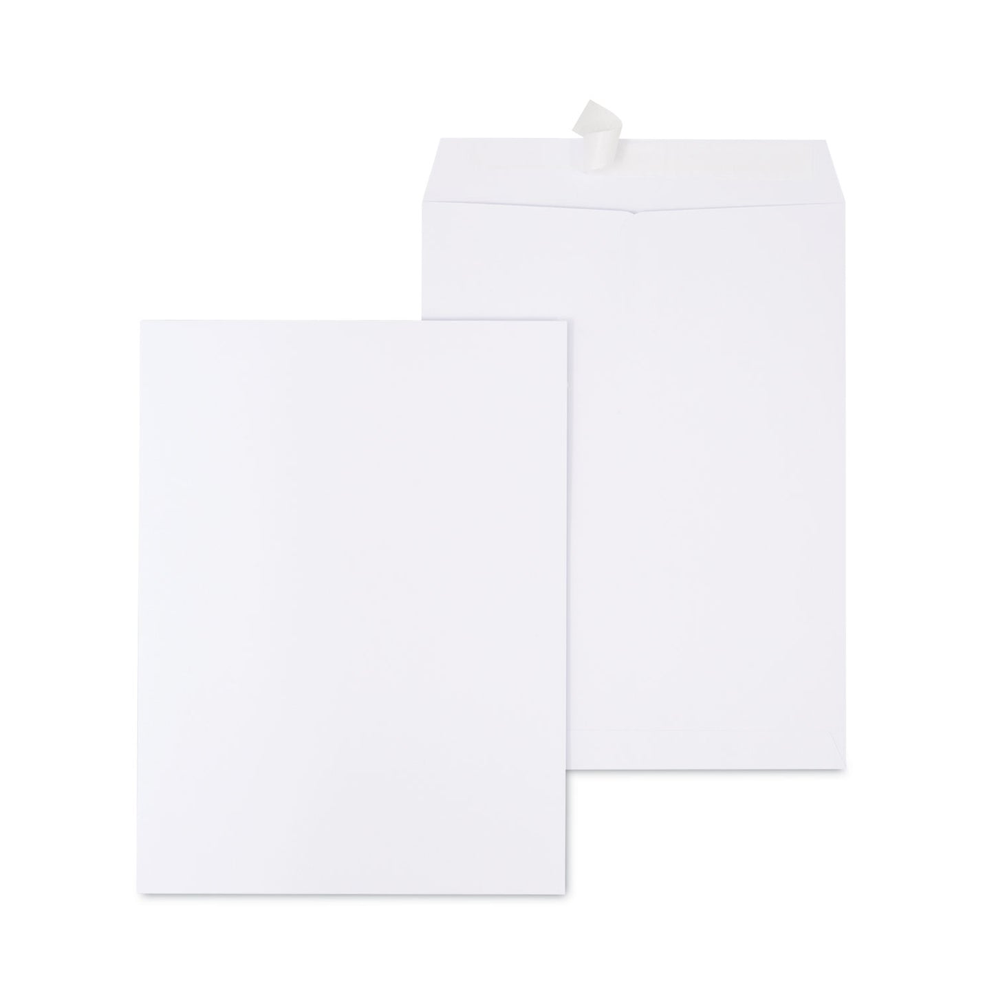 Universal EasyClose Catalog Envelope, #10 1/2, Square Flap, Self-Adhesive Closure, 9 x 12, White, 250/Box (44101)