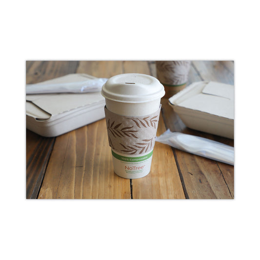 World Centric Hot Cup Sleeves, Fits 10, 12, 16, 20 oz Cups, Natural, 1,000/Carton (SLPALG)
