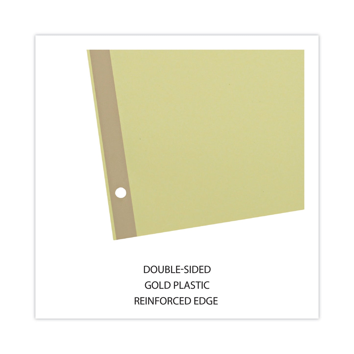 Universal Deluxe Extended Insertable Tab Indexes, 5-Tab, 11 x 8.5, Buff, Assorted tabs, 24 Sets (20860)