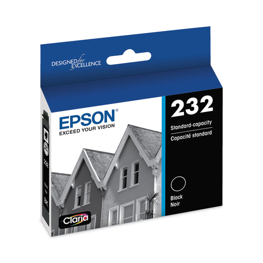 Epson T232120S (T232) Claria Ink, 165 Page-Yield, Black