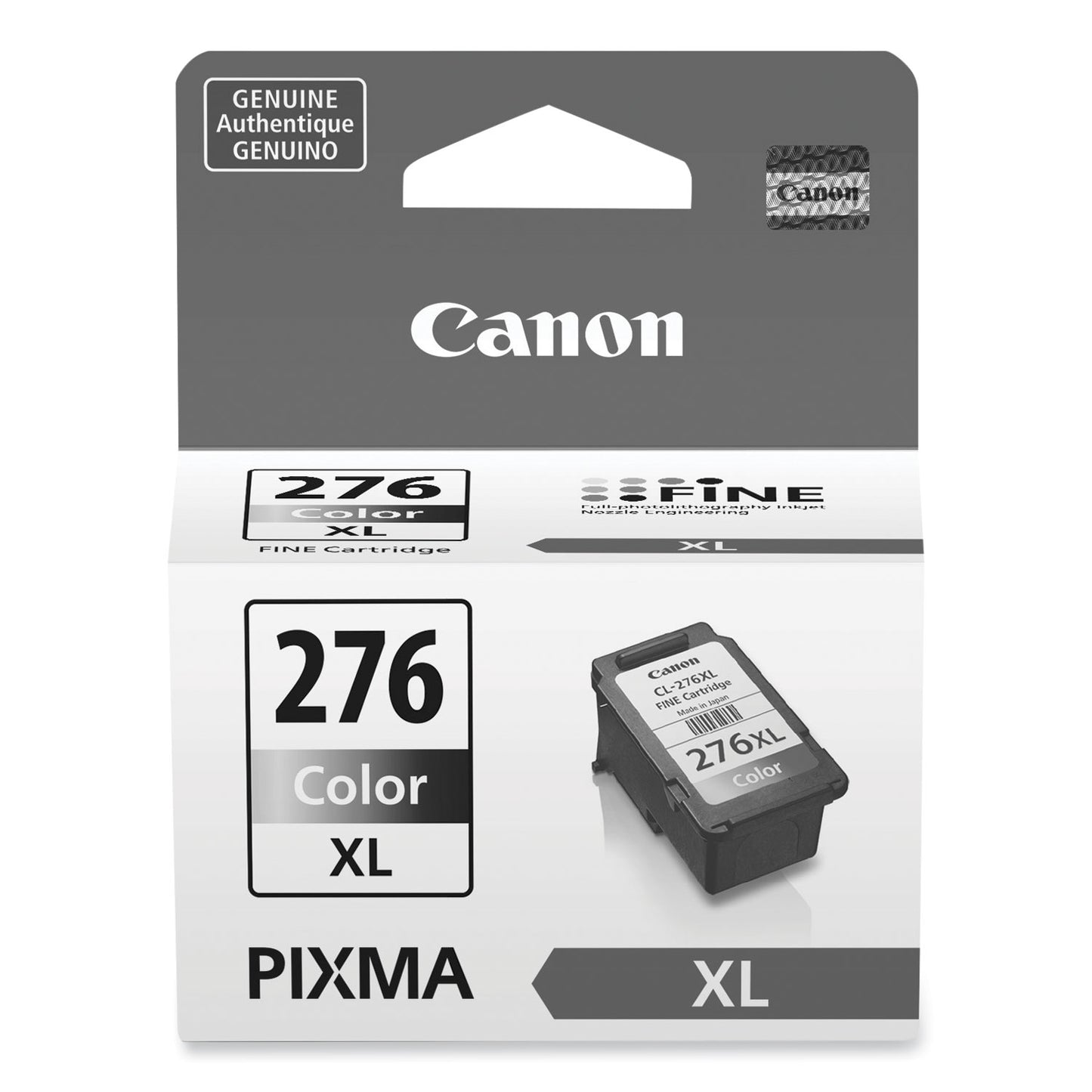 Canon 4987C001 (CL-276XL) Chromalife 100 High-Yield Ink, 300 Page-Yield, Tri-Color