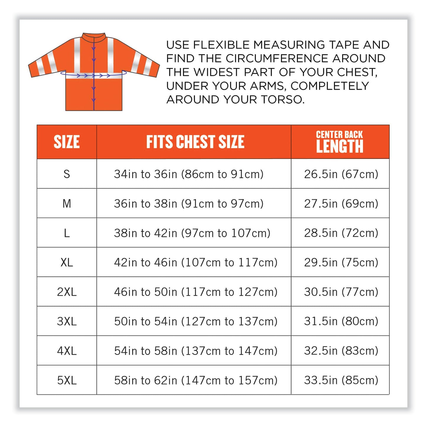 ergodyne GloWear 8377 Class 3 Hi-Vis Quilted Bomber Jacket, Orange, 2X-Large (25616)