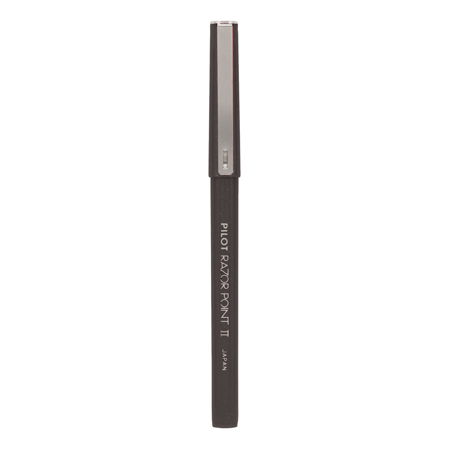 Pilot Razor Point Fine Line Porous Point Pen, Stick, Extra-Fine 0.3 mm, Black Ink, Black Barrel, Dozen (11001)