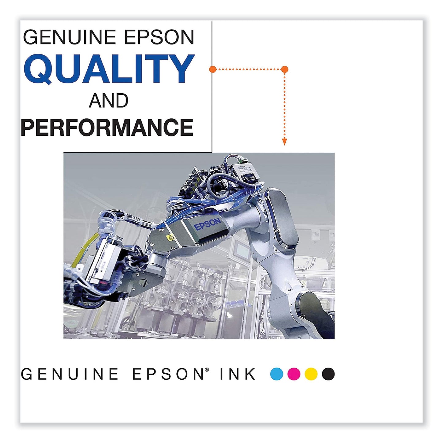 Epson T252XL-BCS (252XL) DURABrite Ultra High-Yield Ink, 1,100 Page-Yield, Black/Cyan/Magenta/Yellow
