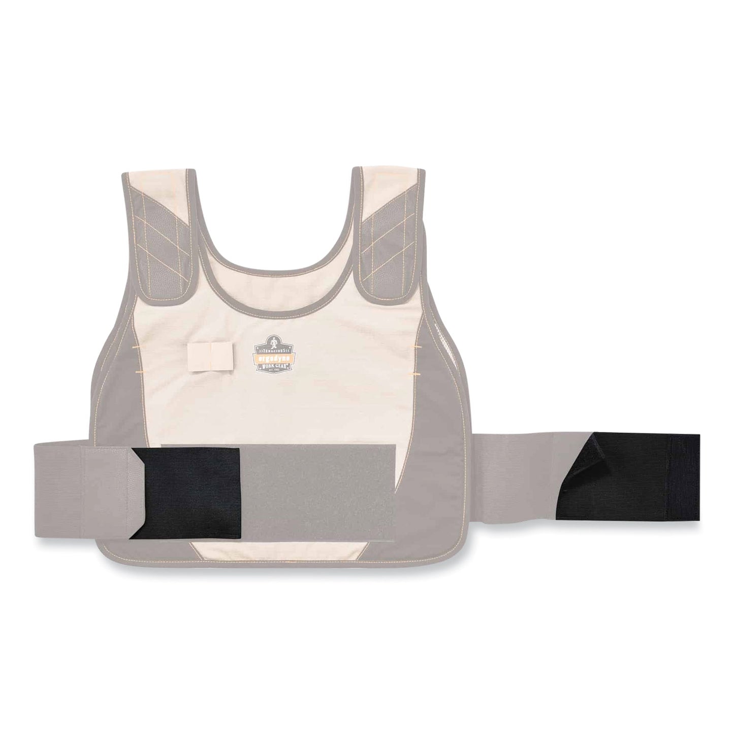 ergodyne Chill-Its 6240 Phase Change Cooling Vest Elastic Extenders, 3.5", Black (12208)