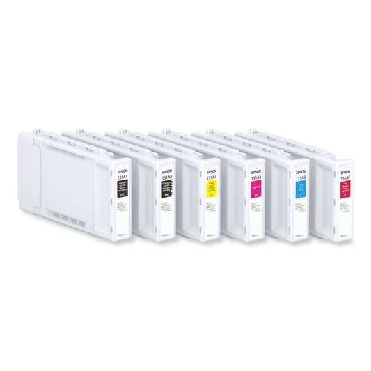 Epson T51A120 (T51A) UltraChrome XD3 High Capacity Ink, 110 mL, Photo Black
