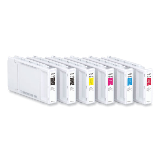Epson T51A220 (T51A) UltraChrome XD3 High Capacity Ink, 110 mL, Cyan