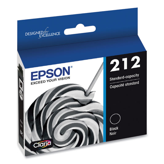 Epson T212120-S (212) Claria Ink, Black