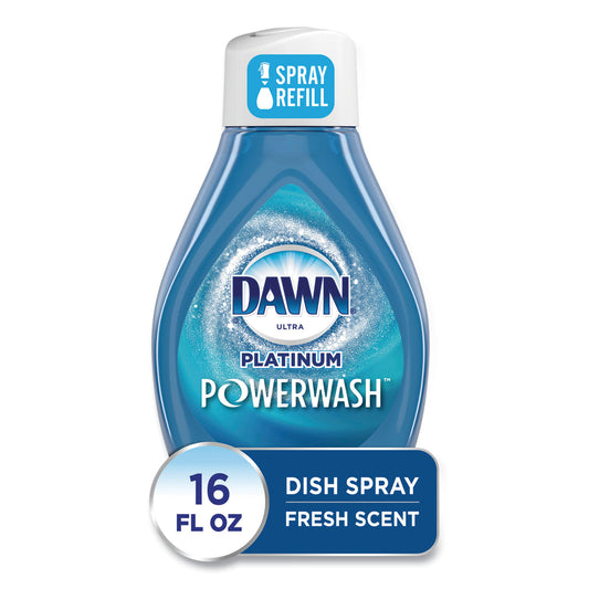 Dawn Platinum Powerwash Dish Spray Refill, Fresh Scent, 16 oz Refill Bottle (52366)