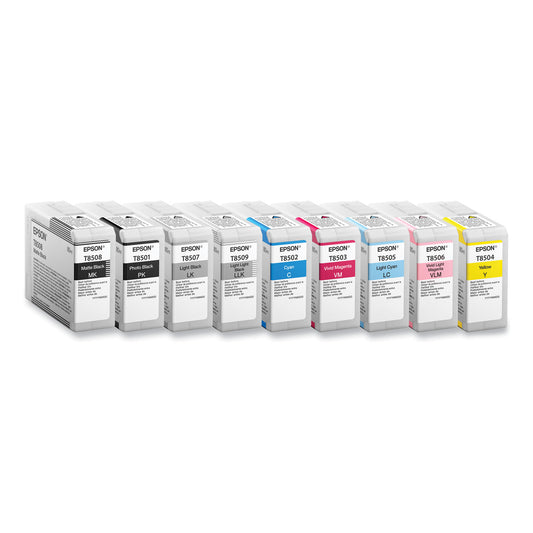 Epson T850700 Ink, Light Black