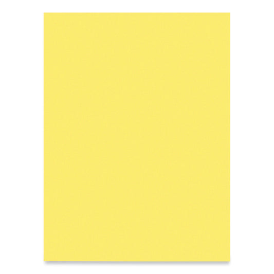 Prang SunWorks Construction Paper, 50 lb Text Weight, 9 x 12, Yellow, 50/Pack (8403)