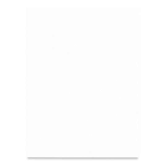 Prang SunWorks Construction Paper, 50 lb Text Weight, 9 x 12, Bright White, 50/Pack (8703)