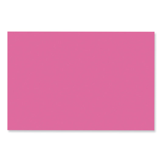 Prang SunWorks Construction Paper, 50 lb Text Weight, 12 x 18, Hot Pink, 50/Pack (9107)