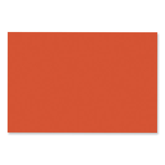 Prang SunWorks Construction Paper, 50 lb Text Weight, 12 x 18, Orange, 50/Pack (6607)