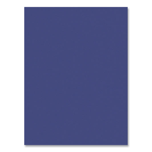 Prang SunWorks Construction Paper, 50 lb Text Weight, 9 x 12, Blue, 50/Pack (7403)