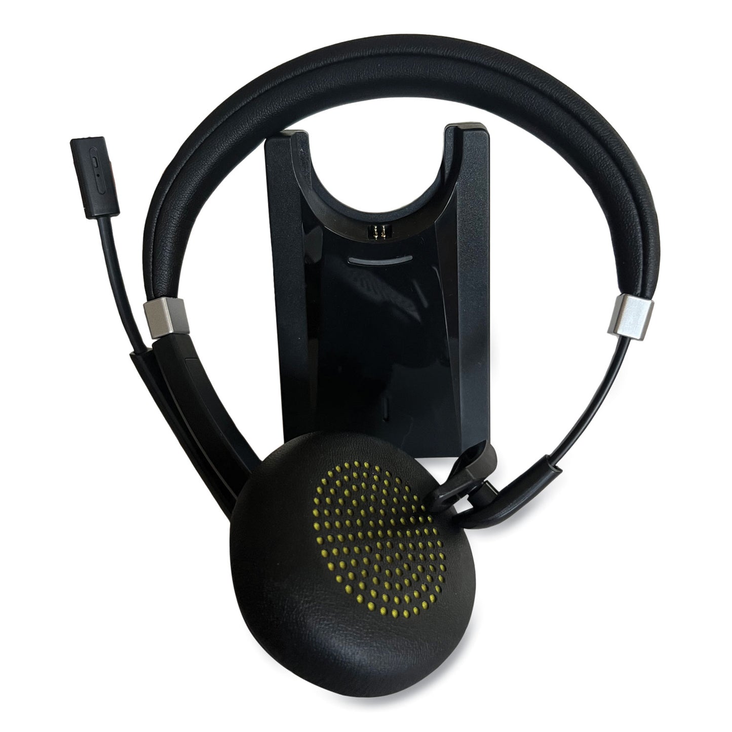 Innovera IVR70002 Monaural Over The Head Bluetooth Headset, Black/Silver