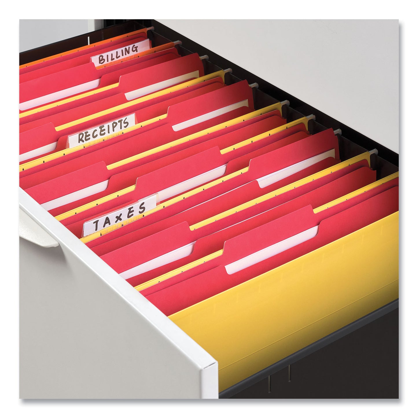 Universal Deluxe Reinforced Top Tab Fastener Folders, 0.75" Expansion, 2 Fasteners, Legal Size, Red Exterior, 50/Box (13527)