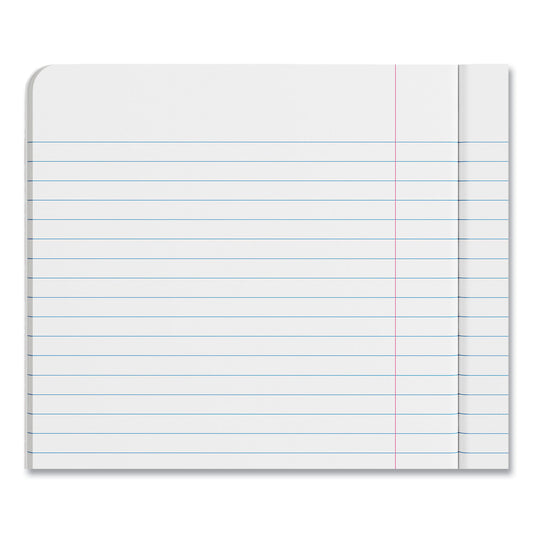 Universal Composition Book, Wide/Legal Rule, Black Marble Cover, (100) 9.75 x 7.5 Sheets (20930)